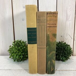 Set of Three Vintage 1930-1940’s Hardcover Heritage Press Classic Books